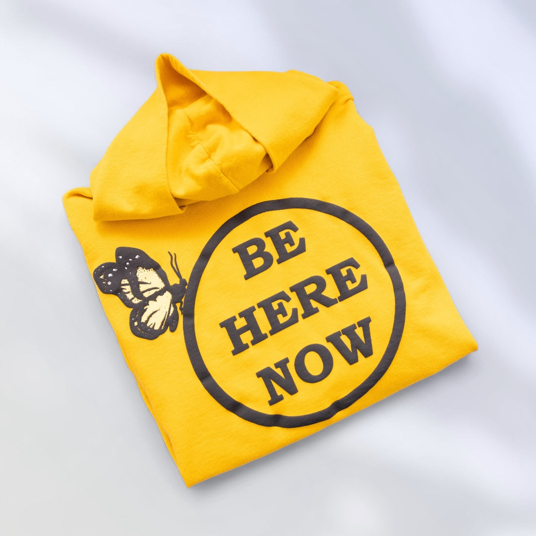 Butterfly Hoodie - Gold