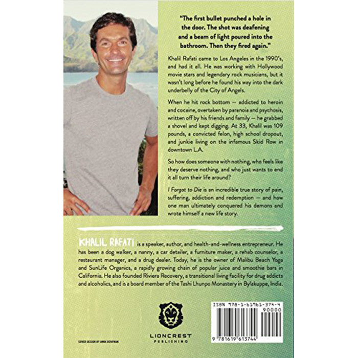 I Forgot to Die: Khalil Rafati