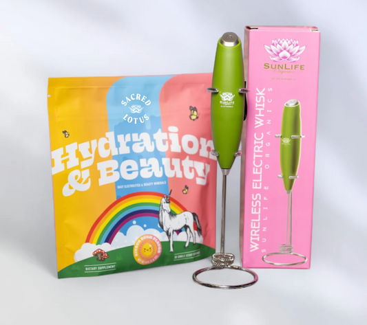 Electric Whisk + Hydration & Beauty Powder-2