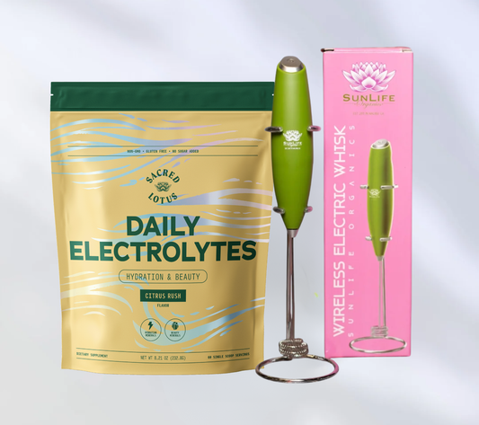 Electric Whisk + Hydration & Beauty Powder-11