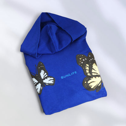 Butterfly Hoodie - Blue