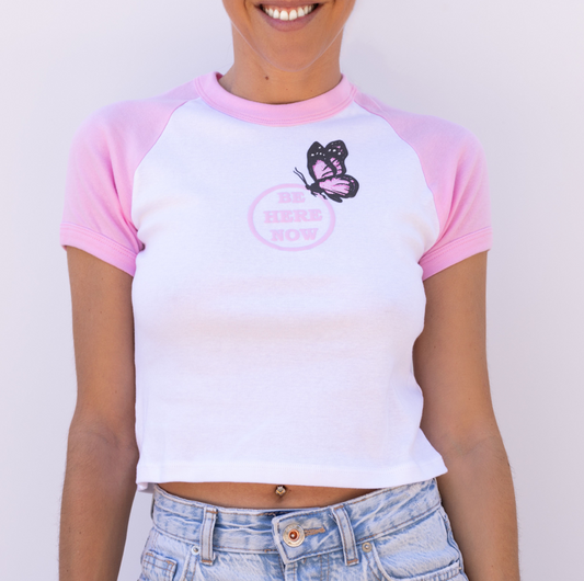 Baby Tee - Pink-2