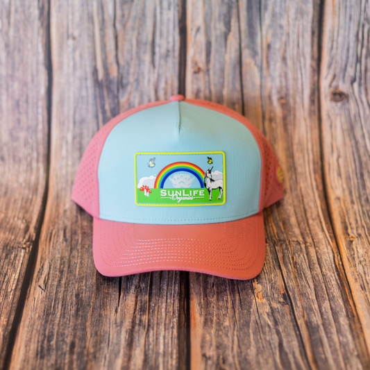 Rainbow Aqua Hat-6