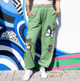 Butterfly Sweatpants - Green