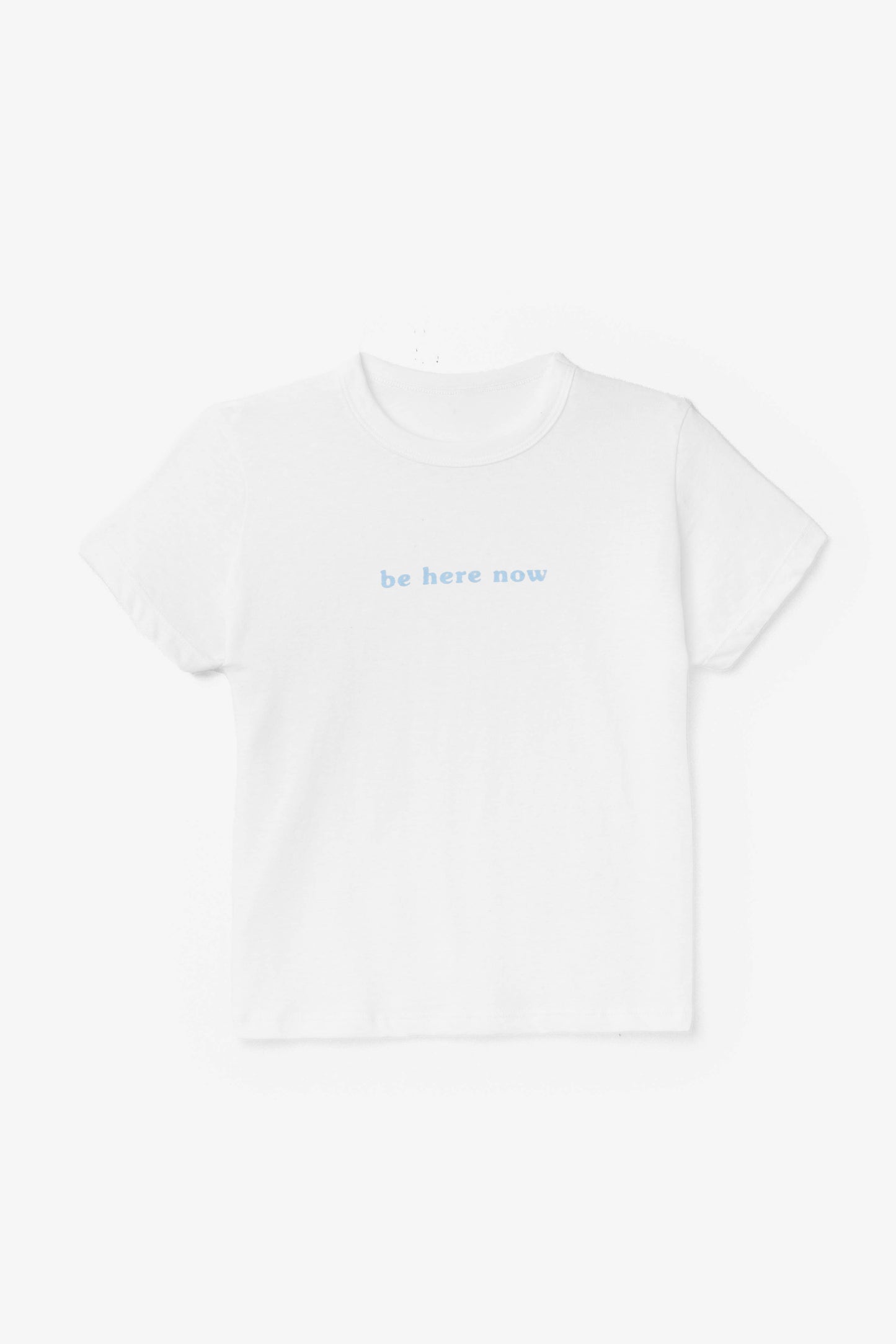 Be Here Now Baby Tee